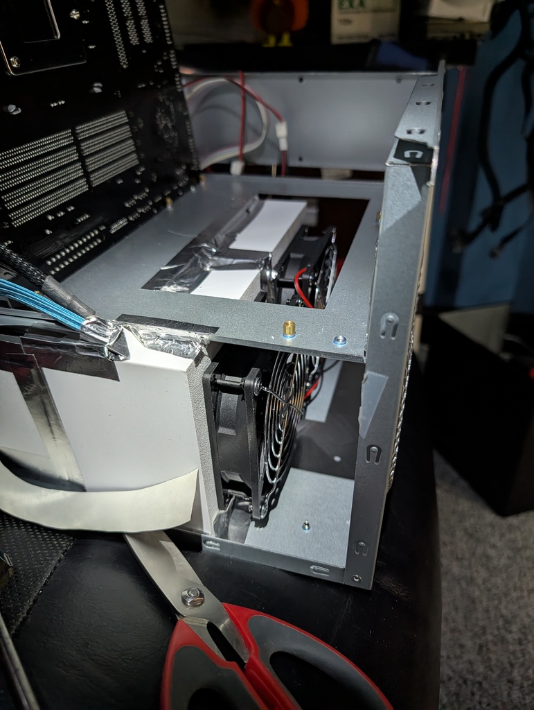 Вентиляционный туннель для корпуса Audheid K7 NAS