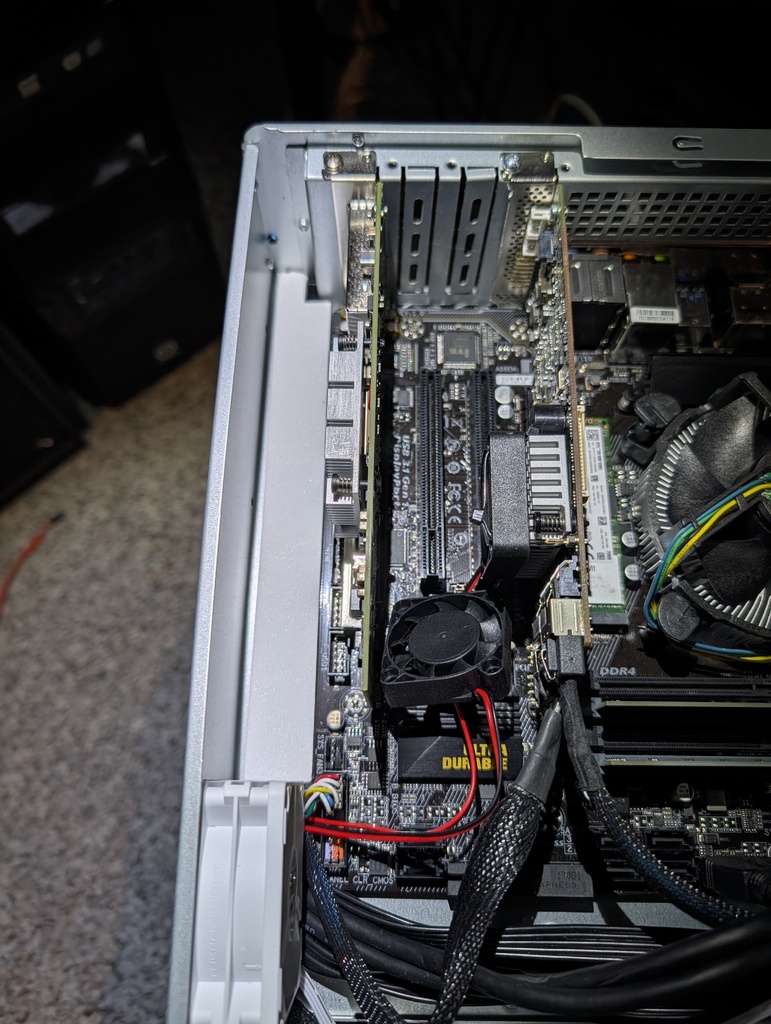 Вентиляционный туннель для корпуса Audheid K7 NAS