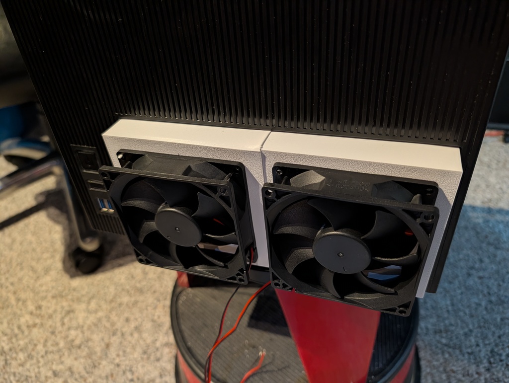 Вентиляционный туннель для корпуса Audheid K7 NAS