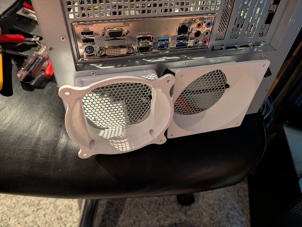 Вентиляционный туннель для корпуса Audheid K7 NAS