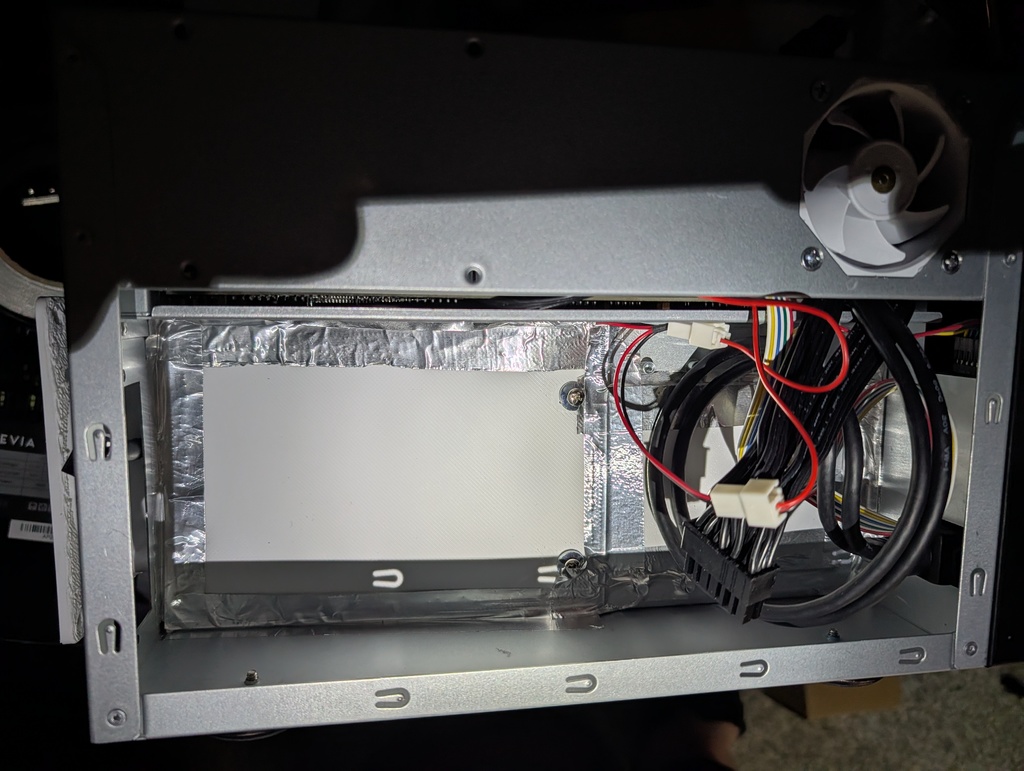 Вентиляционный туннель для корпуса Audheid K7 NAS