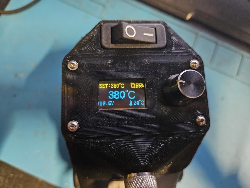 Паяльная станция QUICKO T12 для аккумулятора MAKITA 1830