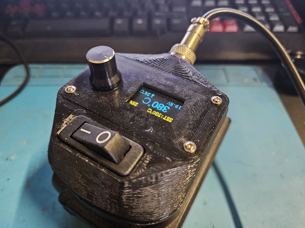 Паяльная станция QUICKO T12 для аккумулятора MAKITA 1830