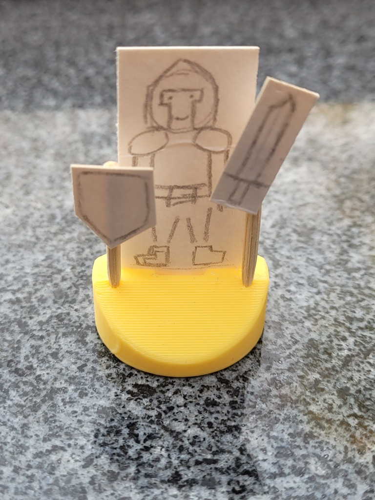 Подставка для миниатюр TTRPG