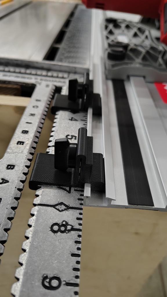 Кронштейн для быстрого угольника на направляющие Milwaukee/Festool/Makita