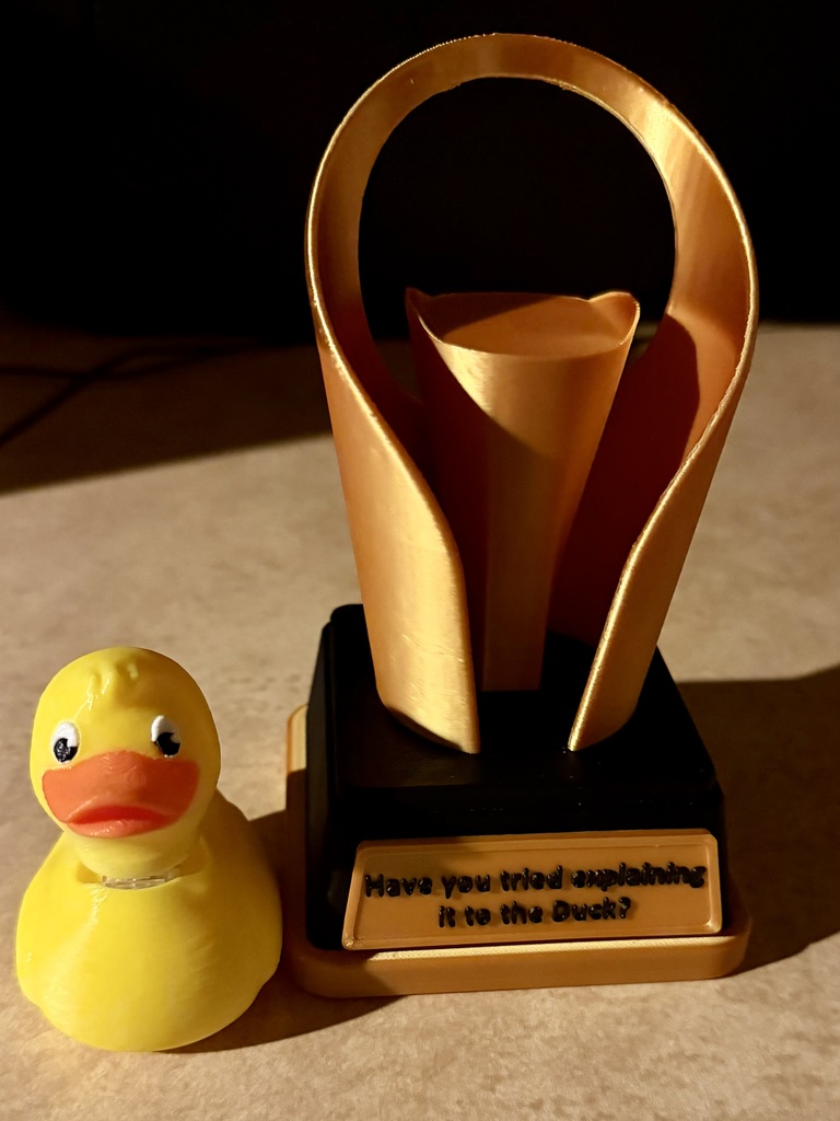 Подставка для резиновой утки Programmer Duck