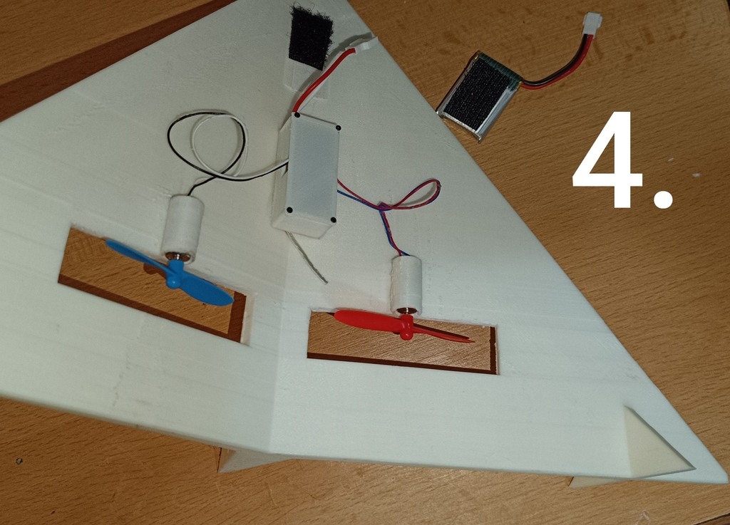 Крыло для дронов 2CH из PLA