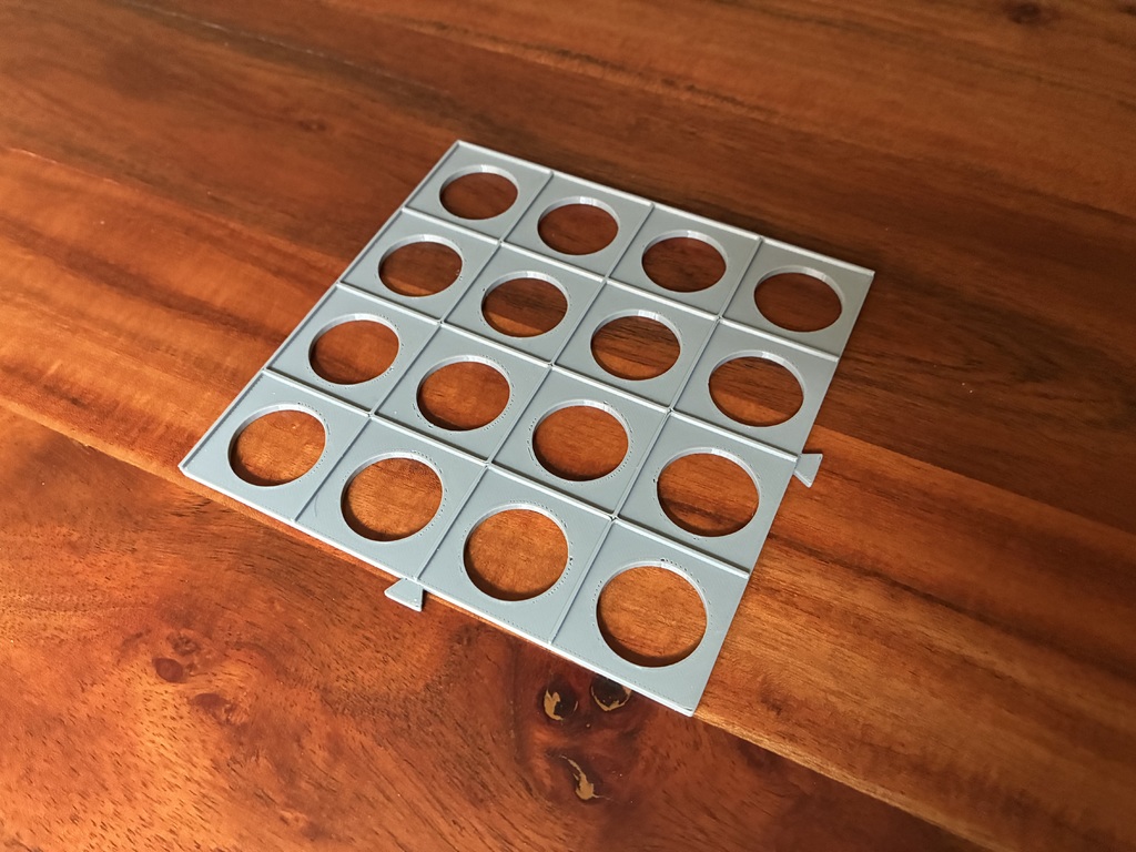 Модульная сетка для настольной игры Qwirkle