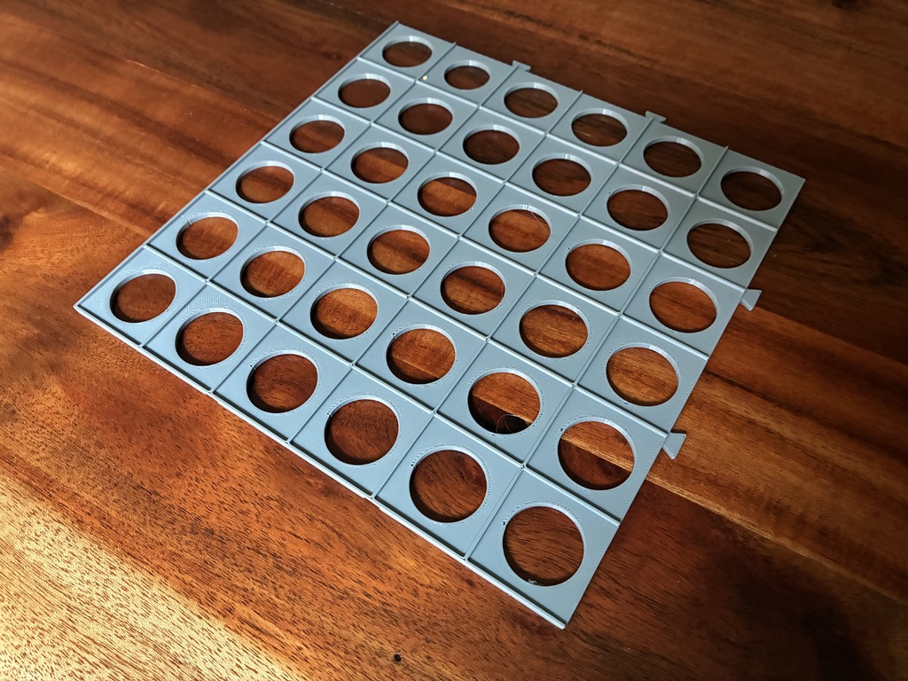 Модульная сетка для настольной игры Qwirkle