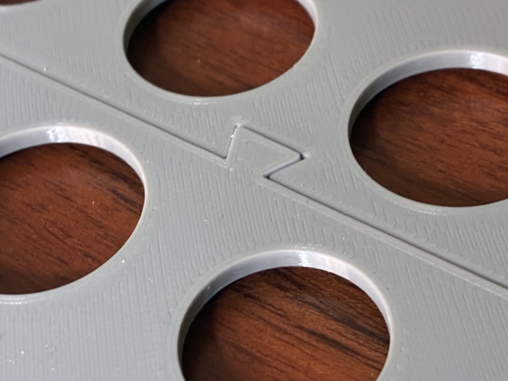 Модульная сетка для настольной игры Qwirkle