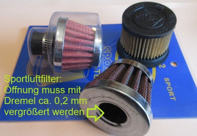 Оптимизированный Luftfilterdeckel для Saxonette