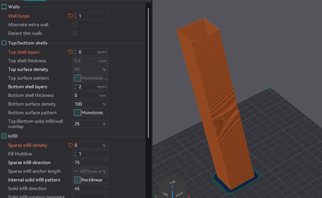 Башня для тестирования колебаний оси Z