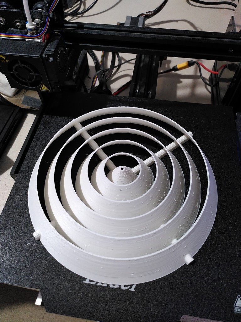 Вставка рассеивателя для круглого абажура