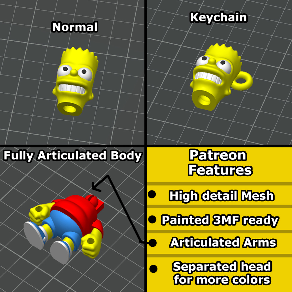 Барт Симпсон - бесплатная версия