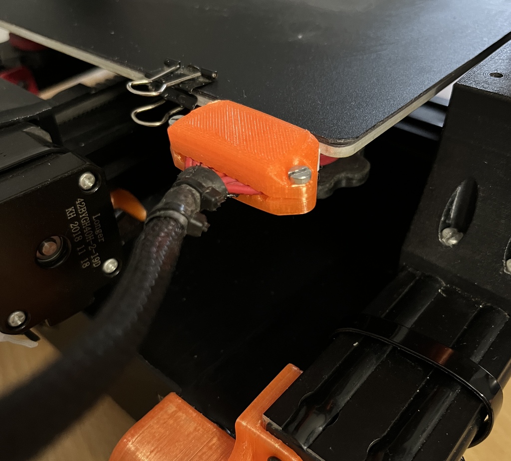 Укрепление проводов для кровати