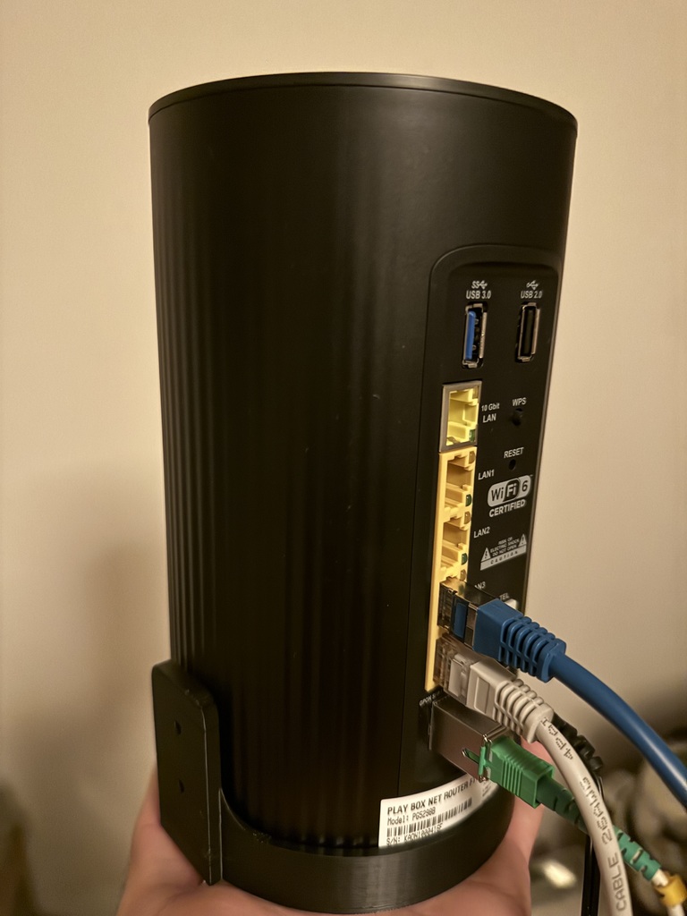 Крепление для маршрутизатора PLAY BOX NET HFC NE6037