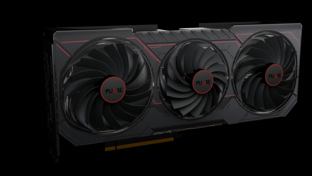 Модель графической карты RX 9070 XT