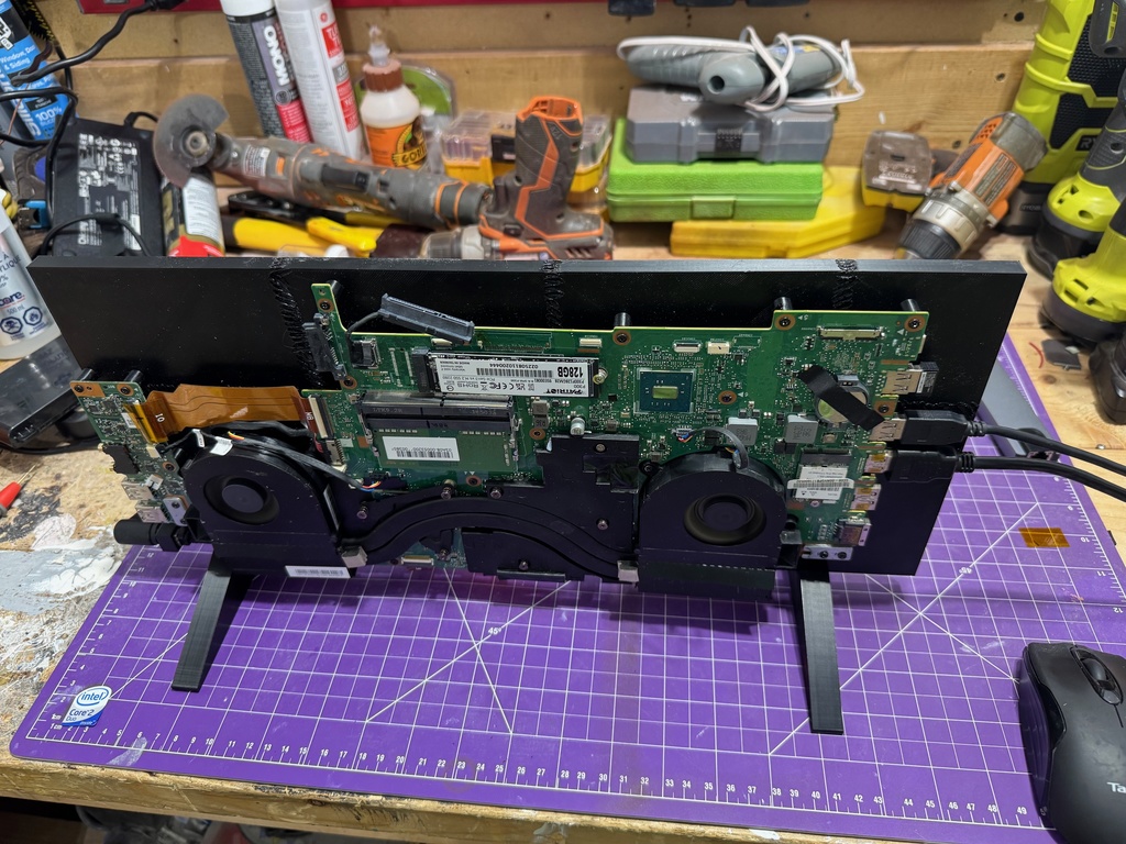 Проект преобразования ноутбука в настольный ПК