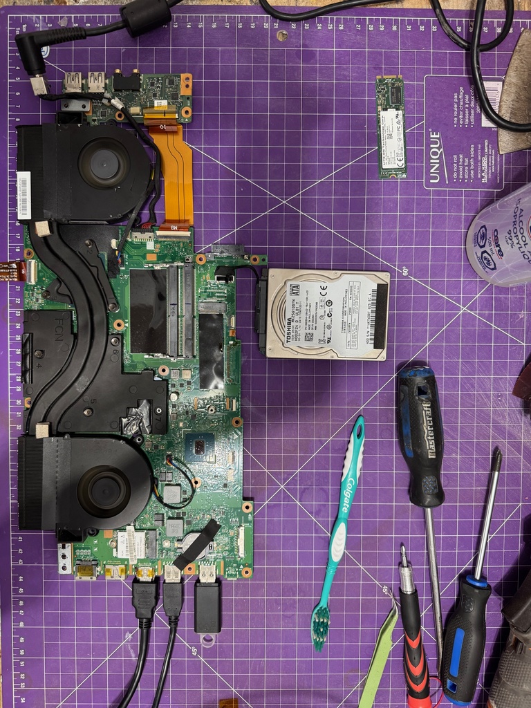 Проект преобразования ноутбука в настольный ПК