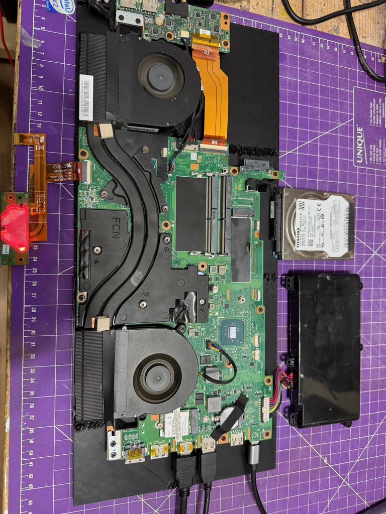 Проект преобразования ноутбука в настольный ПК