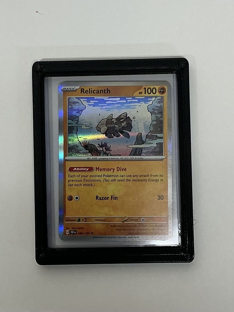 Стеклянный контейнер для коллекционных карт Pokémon