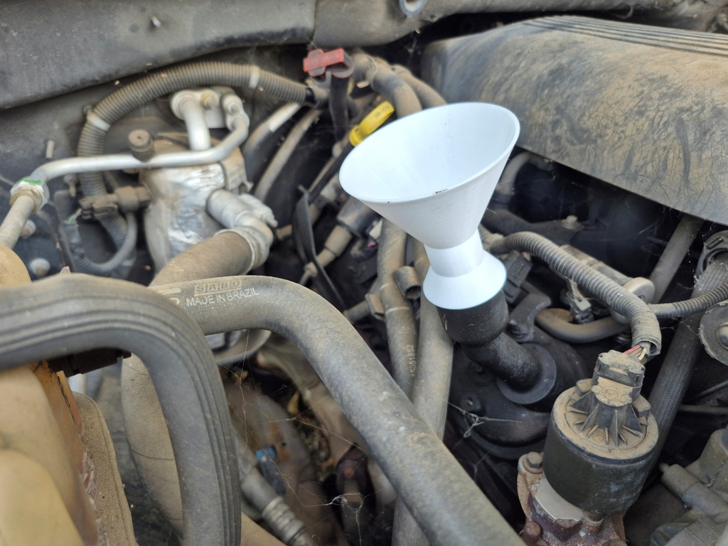 Безконтактная масляная воронка