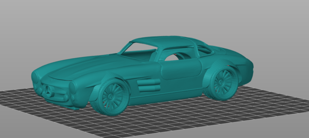 Широкий кузов Mercedes Benz 300 SL 1955