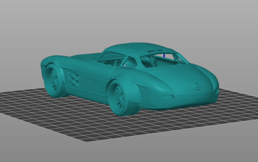 Широкий кузов Mercedes Benz 300 SL 1955