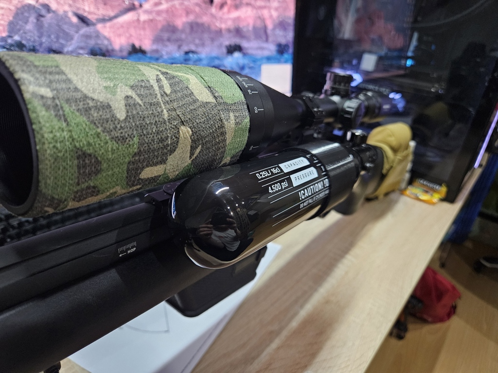 Крепление для 50мм HPA-бутылки на пику