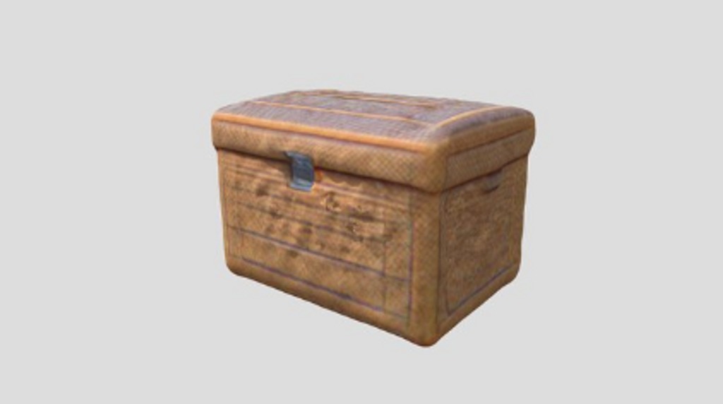 Деревянный сундук