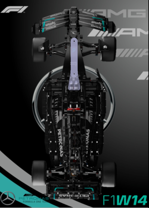 Кронштейн для настенного крепления Лего автомобиля