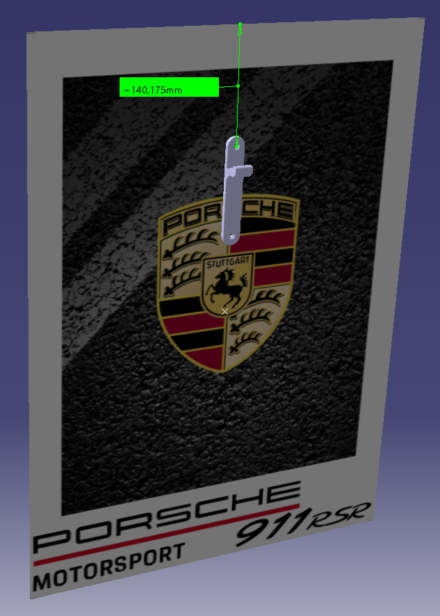 Кронштейн для настенного крепления Лего автомобиля