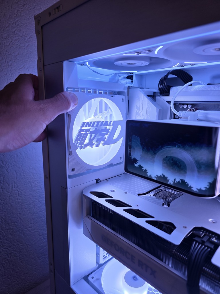 Сетчатый экран для вентилятора 120мм InitialD