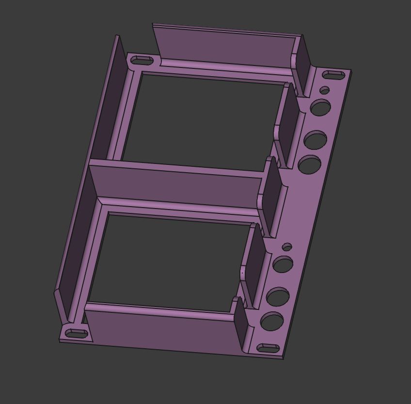 Крепление для осциллографа Fnirsi 138 Pro для Eurorack