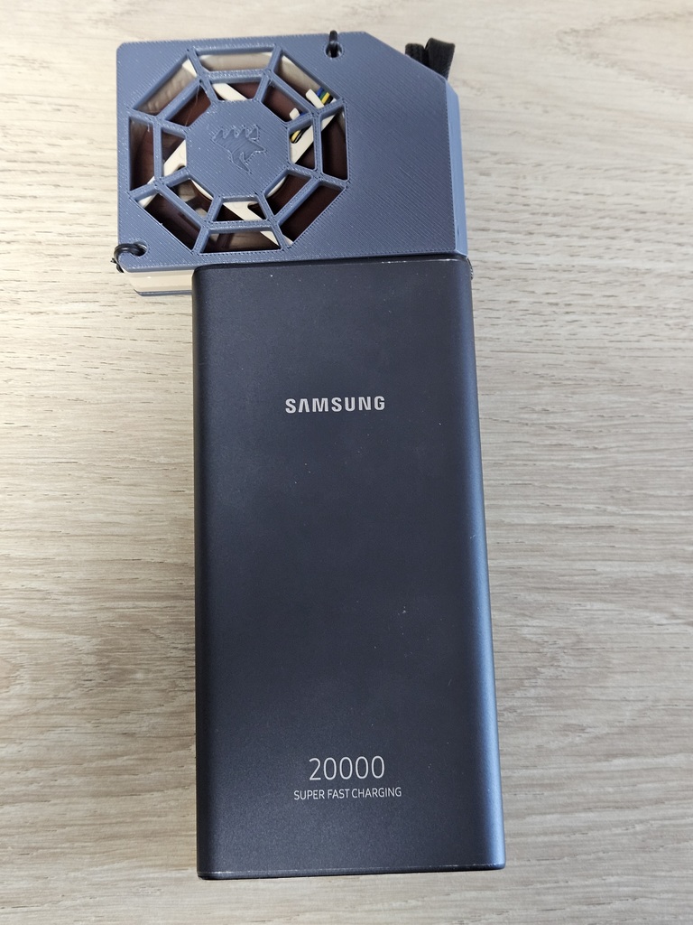 Корпус для вентилятора 60 x 15 мм с USB