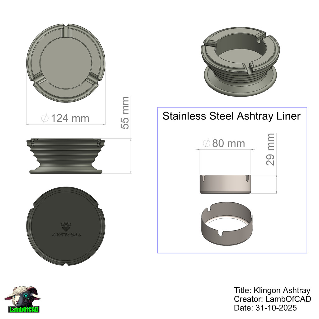 Клингонская пепельница