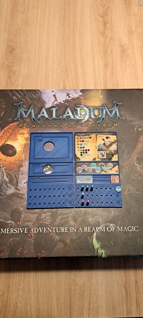 Персонажные доски для настольной игры Maladum