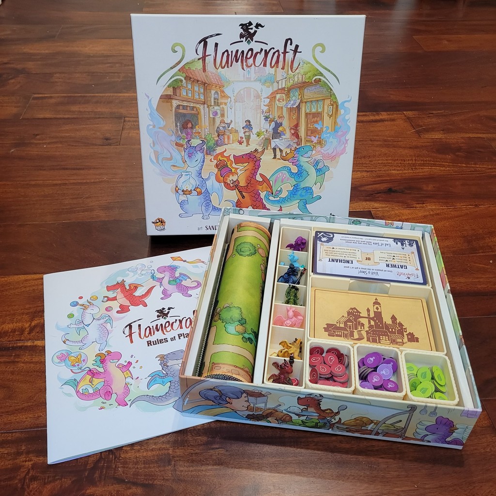 Органайзер для игры Flamecraft