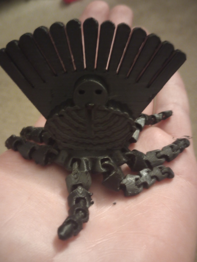 Артикулированный индейка-осминог