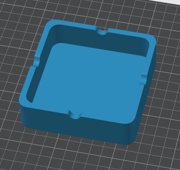 Пепельница 3D модель