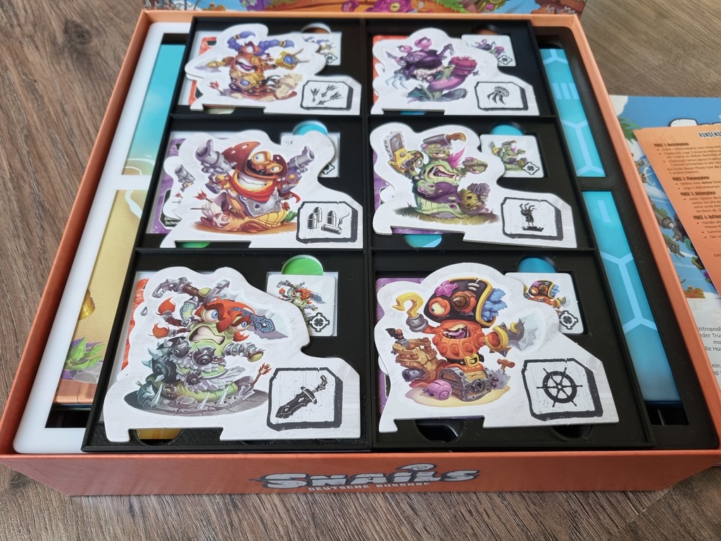 Органайзер для настольной игры Snails