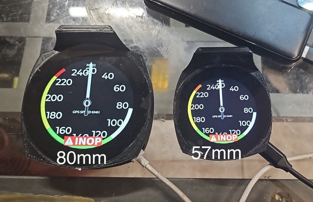 RB-02 Parrot GPS Авиационный SixPack Box 80mm