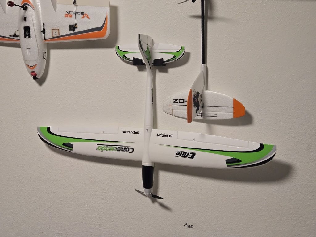 Кронштейн для стендового крепления E-flite UMX Conscendo