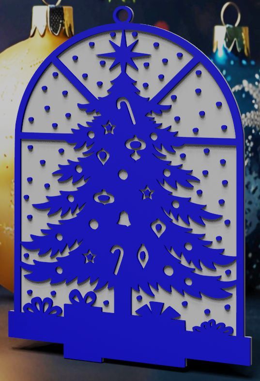 Ёлка с подарками (с кольцом и без)