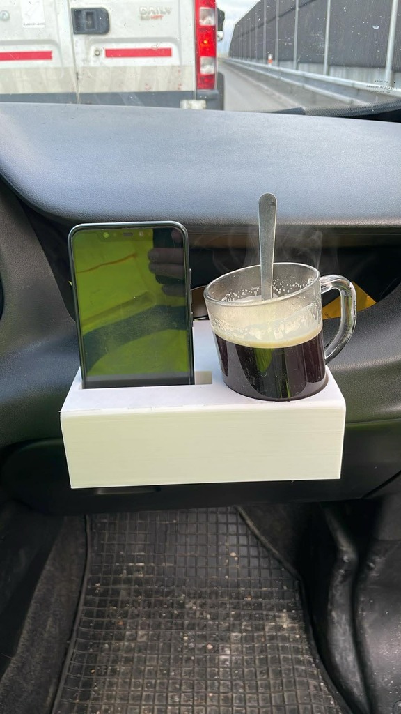 Держатель для стаканов и телефонов Fiat Doblo