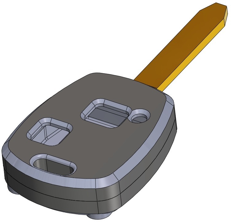 Замена ключа для Toyota Corolla