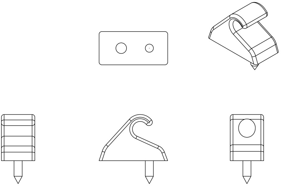 Зажим для визора