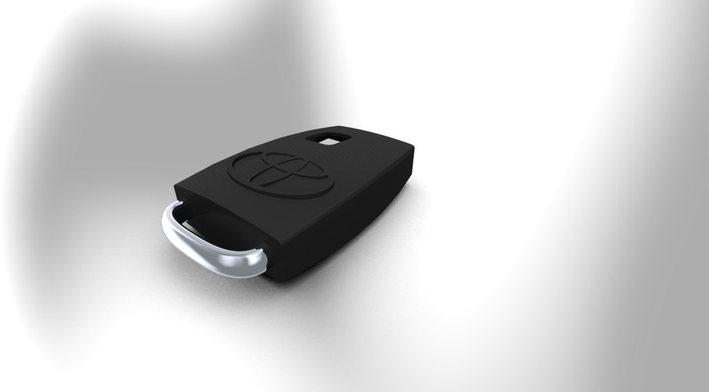 Замена корпуса ключа Toyota