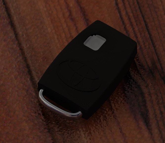 Замена корпуса ключа Toyota