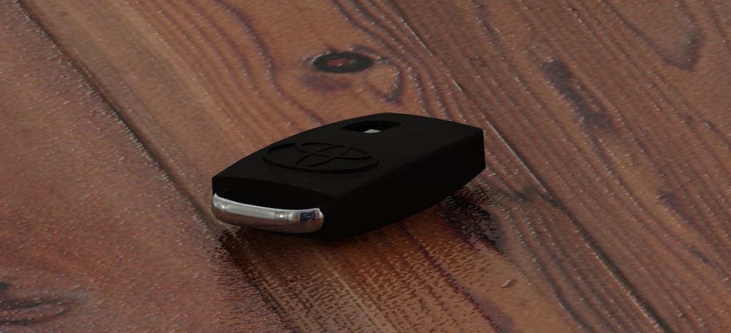 Замена корпуса ключа Toyota